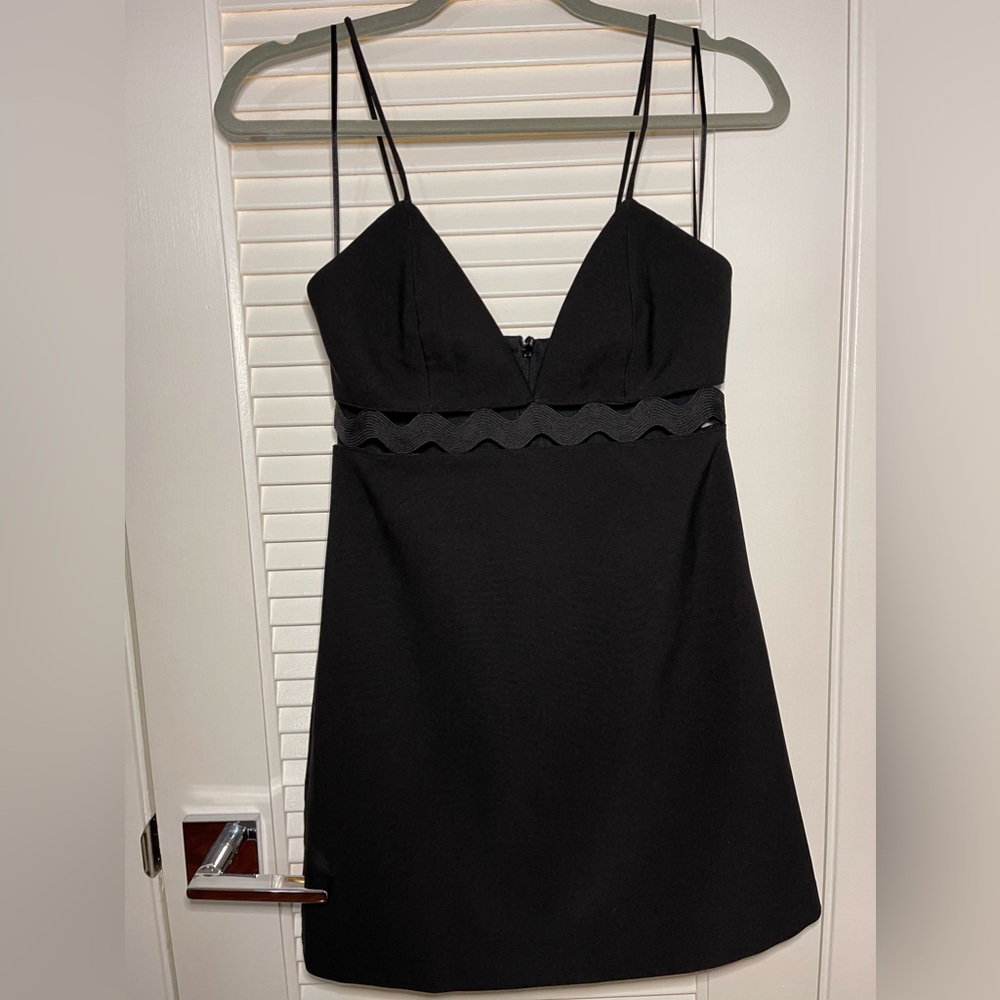 ZARA waist applique mini dress 3666/101 small